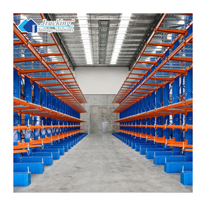 Jracking công nghiệp xếp chồng Kệ Kệ thép hai mặt Heavy Duty <span class=keywords><strong>cantilever</strong></span> kệ cho kho tổ chức - Product Image 1