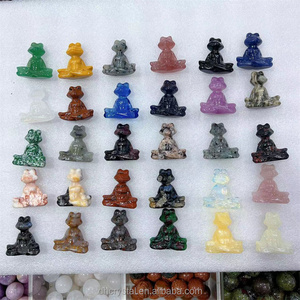 Figuras de Caballos de Cristal de 35mm al por Mayor, Cristales Curativos de Animales, Tallados Artesanales, Mezcla de Colores Naturales, para Regalo - Product Image 5