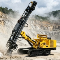 Foreuse hydraulique portable pour roche, fabriquée en Chine, très demandée pour les opérations minières, avec forets offerts