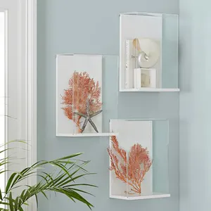 Acrylic Wall Cube in Colors