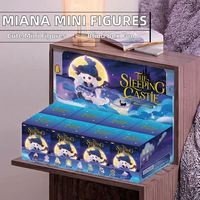 Miana Castle : Figurine mystère en PVC sur le thème gothique, jouet artistique en boîte surprise, ornement de bureau pour cadeau d'anniversaire