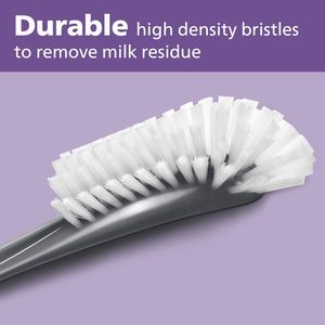 Sunshine สำหรับ <span class=keywords><strong>AVENT</strong></span> <span class=keywords><strong>ขวด</strong></span><span class=keywords><strong>นม</strong></span>และแปรงหัว<span class=keywords><strong>นม</strong></span>ไนล่อนพลาสติก SCF-18สีเทาเย็นและสดชื่นแบบพกพา - Product Image 5