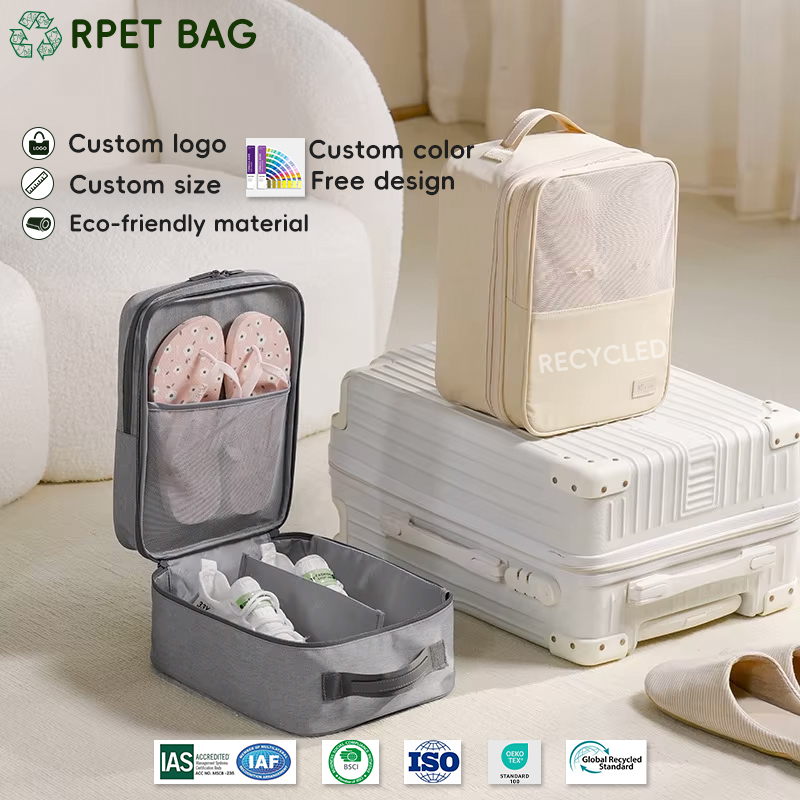 VGEBY 1 Paar Reizen Opvouwbare Slippers Antislip Met Trekkoord