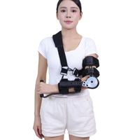Attelle de Coude Ajustable sans Poignée – Protection Orthopédique pour Rééducation des Fractures et Entorses Articulaires