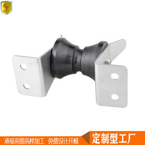 Support d'ancrage à disque à double roue pour bateaux marins et de pêche, en acier inoxydable, accessoires pour bateaux à moteur, yachts, roues d'ancrage pour navires - Product Image 5