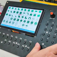 Sistema de Control de Altura de Antorcha CNC de 3 Ejes Toploong F2100K/F2300K, Pantalla LCD de 7 Pulgadas, ARM/DSP/FPGA CPU, Interfaz USB/RS232, Garantía de 3 Años