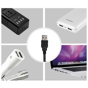 Tira de Luces LED Bluetooth 5V 5050 30LED - Control Remoto de 24 Teclas y Control por Aplicación, Sincronización de Música Activada por Sonido, Luz Ambiental RGB para Fondo de TV - Product Image 4