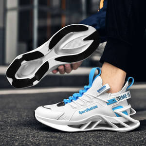 Chaussures de sport décontractées respirantes pour hommes, baskets de luxe tendance pour la course et le tennis, fournisseur de baskets <span class=keywords><strong>pas</strong></span> chères pour le dropshipping - Product Image 6
