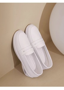 Mocassins professionnels plats <span class=keywords><strong>pour</strong></span> femmes, <span class=keywords><strong>chaussures</strong></span> d'infirmière, été, loisirs, confortables, légères, antidérapantes, respirantes, <span class=keywords><strong>pour</strong></span> le travail médical - Product Image 3