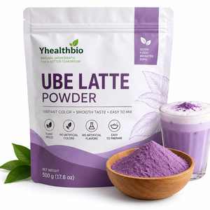 Poudre de collagène saveur Ube, mélange d'igname violette pour smoothies, pâtisseries et boissons, échantillon en vrac, vente en gros usine - Product Image 4