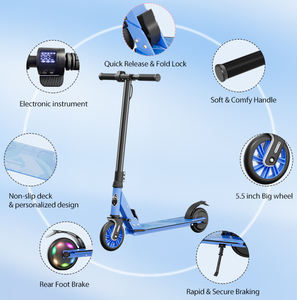 Sécurité 4.5 Mph Scooter électrique pour enfants 3 + Age Auto Kick Start Motor Training E-Scooter pour enfants - Product Image 3
