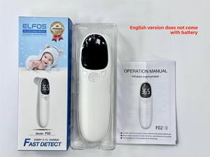 Termómetro Digital Infrarrojo sin Contacto para Frente y Oído, para Bebés, Uso Doméstico, Monitor de Temperatura Corporal, con Memoria LED - Product Image 3