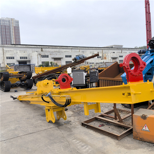 Donner <span class=keywords><strong>naissance</strong></span> à <span class=keywords><strong>la</strong></span> perceuse de soufflage de roche dure de profondeur de 20m installée sur l'excavatrice avec le compresseur d'air - Product Image 3