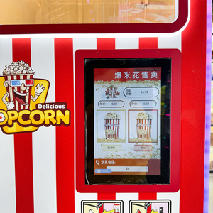 Máquina Automática de Palomitas de Maíz de Alta Rentabilidad, Solución Comercial Inteligente, Kiosco de Autoservicio con Capacidad para 60 Vasos - Product Image 6