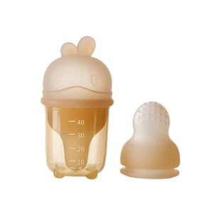 Infantile Oral Seringue Pédiatres Mangeoire Bébé Médecine Silicone Squeeze Biberon Mamelon Médecine - Product Image 1