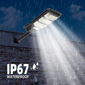 Farola Solar LED para Exteriores de Alta Luminosidad 6000K, Impermeable IP65, para Carreteras, del Anochecer al Amanecer, 800W/1000W/1200W - Product Image 6