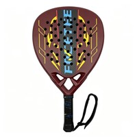 Raquette de padel en fibre de carbone 12K la plus vendue, légère, Raquette Padel Diamond 3K, Service OEM/ODM du fabricant en stock