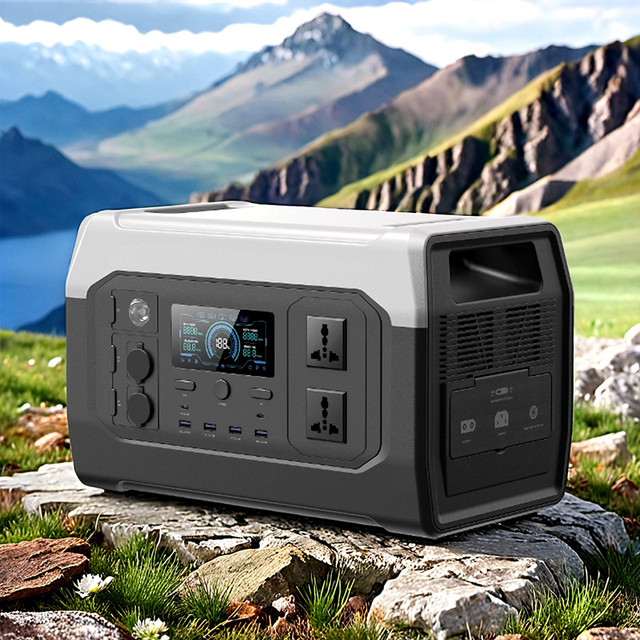 1800W 1024Wh Portable Power Station Outdoor Emergency Lifepo4 Battery Solar Energy Storage Generator Solar Panel Source