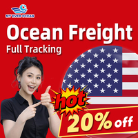 Agent maritime professionnel DDP DDU pour l'Amérique, transitaire FBA, expédition de conteneurs de 40 pieds de Chine vers les États-Unis