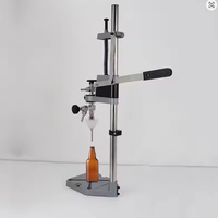 Station de remplissage de bouteilles à contre-pression 0-60 PSI, outils de transfert de bière pour micro-brasserie, station de remplissage de bouteilles de bière avec manomètre