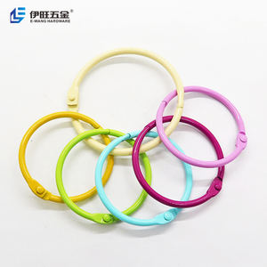 YIWANG, цветные кольца для книг, связывающие кольца, свободные кольца для скрапбукинга, кольца для книг - Product Image 2