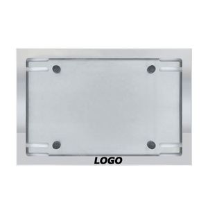 Mongolia High-Quality Metal License Plate <b>Frame</b> - Mirror Finish, Durable & Rust-Proof for Cars & Trucks - Product Image 1