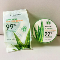 Gel d'aloe vera hydratant naturel 300 ml, soin de la peau du visage, biologique, pur, éclaircissant, peau lisse