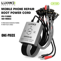 Cable de Alimentación para Arranque de Teléfono LUOWEI LW-325 para iPhone 6-17 Pro Max y Más de 400 Modelos Android, Herramienta de Reparación de Placa Base, Cable de Prueba