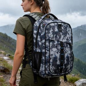 กระเป๋าเป้สะพายห<span class=keywords><strong>ลั</strong></span>งลายพรางอเนกประสงค์แบบดิจิทัล กันน้ำ พร้อมช่องเสียบ<span class=keywords><strong>สาย</strong></span>หูฟัง สำหรับการผจญภัยกลางแจ้งและการเดินป่า - Product Image 4