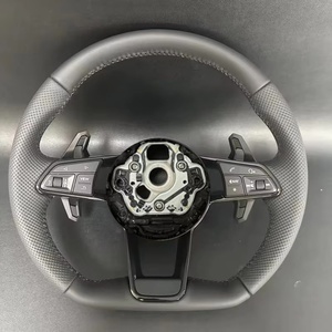 Volant en fibre de carbone sur mesure pour <span class=keywords><strong>Audi</strong></span> <span class=keywords><strong>RS</strong></span> A3 A4 A5 A6 C7 B8 R8 S3 S4 S5 Q3 <span class=keywords><strong>Q5</strong></span> Q7 A7 S7 TT RS3 RS5 RS6 RS7 B9 - Product Image 1