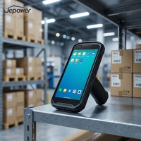Terminal portable Android PDA, écran HD 5,5 pouces, processeur octa-core, lecteur de codes-barres, 4G LTE, double SIM, NFC, GPS, IP65, PDA robuste