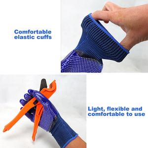 قفازات عمل واقية عالية الجودة مقاومة للماء للبناء والعمل الشاق، مطلية بالنتريل لحماية اليدين، من مصنع بخبرة تزيد عن 20 عامًا - Product Image 5