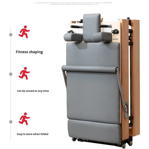 Reformer de Pilates Plegable de Alta Calidad para el Hogar, Venta Directa de Fábrica, Reformer de Pilates Plegable para Gimnasio, Reformer de Pilates Plegable para Fitness - Product Image 3