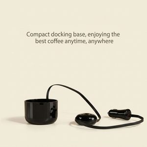 Tazze da Caffè Nescafé da Asporto, Set Personalizzabile Unico Nero Rosso Bianco con Coperchio, 12Oz in Acciaio Inox 304 e Melamina con Piattino - Product Image 3