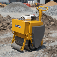 Rouleau compresseur routier compact LIONDI DWR-S325, version améliorée, mini-rouleau à tambour unique avec système hydraulique