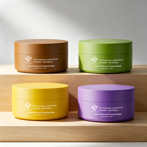 Envase <span class=keywords><strong>de</strong></span> Plástico <span class=keywords><strong>de</strong></span> Lujo Personalizado Rosa y Azul <span class=keywords><strong>de</strong></span> <span class=keywords><strong>150</strong></span> ml para Mascarilla <span class=keywords><strong>de</strong></span> Ojos, Envases Vacíos para Crema Corporal, Envase para Crema Cosmética con Tapas - Product Image 6