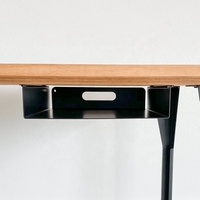Étagère de rangement sous le bureau, accessoire de bureau à domicile, organisateur de tiroir, organisateur de bureau suspendu