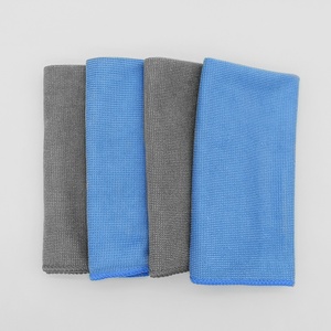 Serviette de décapage de cire pour voiture en microfibre tissée perlée CX004 40x40CM 300GSM, chiffon de revêtement pour detailing automobile - Product Image 3