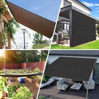 Voile d'ombrage pour voiture Chaq en HDPE, stabilisée aux UV, pour parking, abri de voiture, jardin, terrasse, taille personnalisée