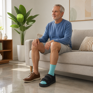 Stivale Ortopedico con Punta Arrotondata - <span class=keywords><strong>Calzatura</strong></span> Regolabile con Chiusura a Strappo per Recupero Stabile e Fornitura all'Ingrosso - Product Image 1