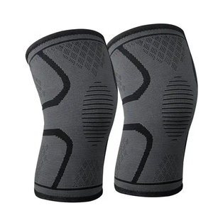 Rodilleras de Compresión de Nailon con Logotipo Personalizado, Soporte para Alivio del Dolor de Rodilla - Product Image 2