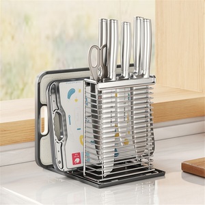 304 Stainless Steel <b>Kitchen</b> Towel Holder Rack Double Tier Waterproof Modern Countertop <b>Storage</b> - Product Image 1