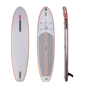 Hochwertiges Surfbrett aufblasbares Sup-Paddle-Board Surfbrett mit Flossen