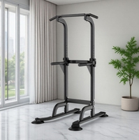 Torre de Dominadas Multifuncional Portátil con Altura Ajustable, Estación de Dominadas, Barra de Dominadas, Equipo de Fitness para Hombres, Mujeres y Niños