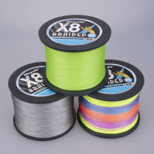 Ligne <span class=keywords><strong>de</strong></span> pêche tressée en gros 8X 500 mètres, ligne <span class=keywords><strong>de</strong></span> pêche flottante, haute sensibilité, haute résistance à l'abrasion pour les lacs, les rivières et les axes - Product Image 6