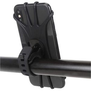 Support de téléphone en silicone pour vélo d'extérieur, rotation à 360 degrés, pour la conduite, noir - Product Image 2