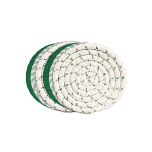 Juego de Posavasos Minimalistas de Algodón Tejido a Mano para Decoración de Sala de Estar, Protección de Mesa, Posavasos Tejidos para Tazas y Mesa de Café - Product Image 2