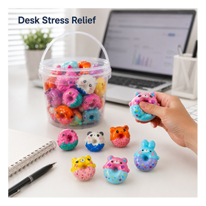 Jouet Squishy en Mousse Souple à Rebond Lent, Formes Renard, Lapin, Cochon, Panda, Chat, Poussin, Donut, Cadeau de Fête pour Enfants, Vente en Gros, Personnalisable - Product Image 6