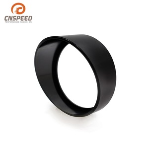 Dash <b>Frame</b> 53mm <b>Black</b> Plastic Universal Instrument Panel Cap for 52mm Gauge Mounting - Product Image 4
