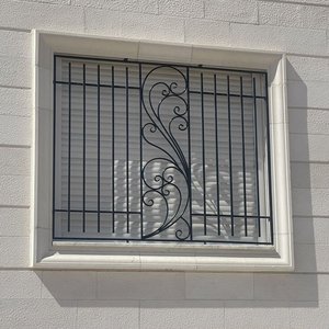 Rejillas simples <span class=keywords><strong>de</strong></span> hierro <span class=keywords><strong>para</strong></span> <span class=keywords><strong>ventanas</strong></span> Diseño <span class=keywords><strong>de</strong></span> barra horizontal minimalista <span class=keywords><strong>para</strong></span> líneas limpias y vistas despejadas - Product Image 5
